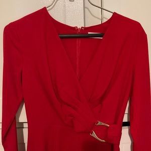 Calvin Klein Red dress size 2 excellent condition